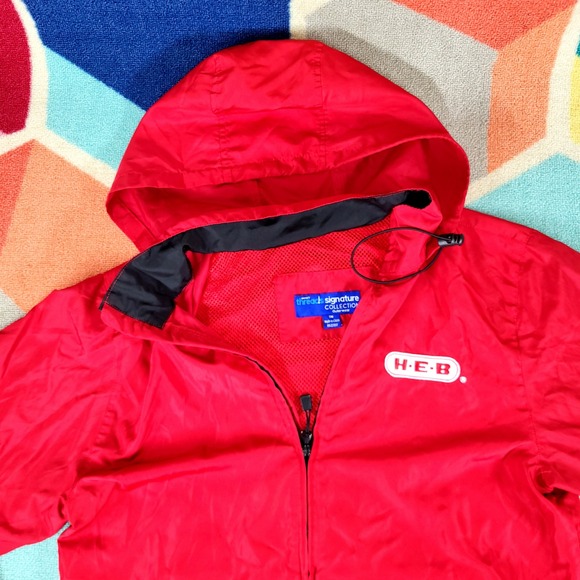 HEB Work Jacket Threads Signature Collection Red Outerwear Jacket - Picture 3 of 6